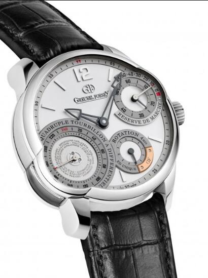 Replica Greubel Forsey Watch Quadruple Tourbillon Secret Platinum Men